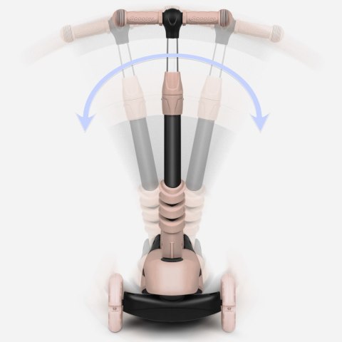 HULAJNOGA TRÓJKOŁOWA DLA DZIECI BALANSOWA 3w1 LED