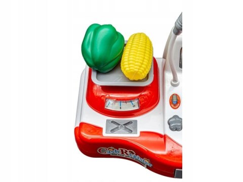 KASA FISKALNA SUPERMARKET SKLEP PRODUKTY KOSZYK MIKROFON SKANER WAGA MONETY