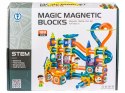 KLOCKI MAGNETYCZNE TOR KULKOWY KULODROM ZESTAW KONSTRUKCYJNY 188 EL.