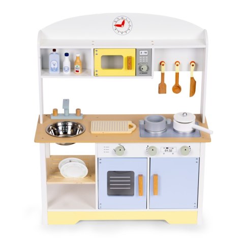 KUCHNIA DLA DZIECI PIEKARNIK ZLEW PALNIKI 12 AKCESORIÓW JAKOŚĆ