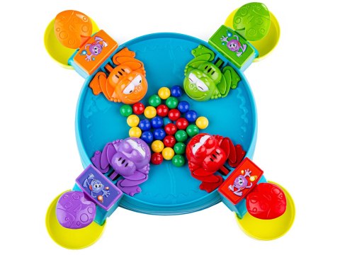 KULTOWA GRA ZRĘCZNOŚCIOWA GŁODNE ŻABKI DLA 2-4 OSÓB NAUKA REFLEKS ZESTAW KULTOWA GRA ZRĘCZNOŚCIOWA GŁODNE ŻABKI DLA 2-4 OSÓB NAUKA REFLEKS ZESTAW