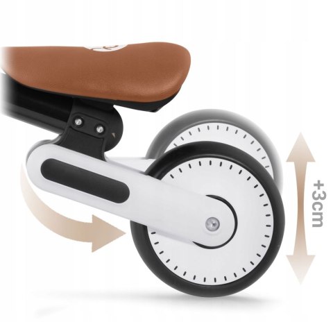 Lekki Rowerek Biegowy Trójkołowy Jeździk dla Dzieci Czarny Jakość