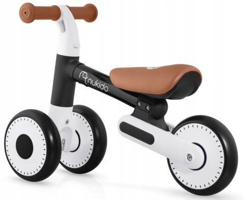 Lekki Rowerek Biegowy Trójkołowy Jeździk dla Dzieci Czarny Jakość