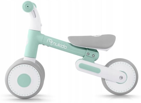 Lekki Rowerek Biegowy Trójkołowy Jeździk dla Dzieci Zielony Jakość