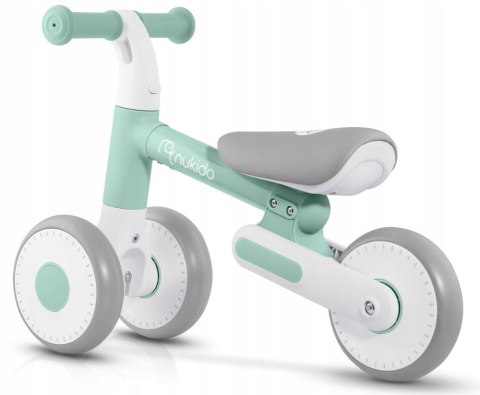 Lekki Rowerek Biegowy Trójkołowy Jeździk dla Dzieci Zielony Jakość