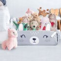 MATA EDUKACYJNA DLA NIEMOWLĄT INTERAKTYWNA RICOKIDS DUŻA SZARA