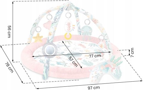 MATA EDUKACYJNA INTERAKTYWNA DLA NIEMOWLĄT KOKON KOJEC GNIAZDO