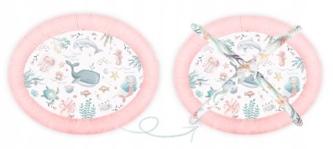 MATA EDUKACYJNA INTERAKTYWNA DLA NIEMOWLĄT KOKON KOJEC GNIAZDO