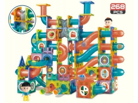 ZESTAW KLOCKI MAGNETYCZNE KONSTRUKCYJNE UKŁADANKA TOR ZAMEK FIGURKI 268 EL ZESTAW KLOCKI MAGNETYCZNE KONSTRUKCYJNE UKŁADANKA TOR ZAMEK FIGURKI 268 EL