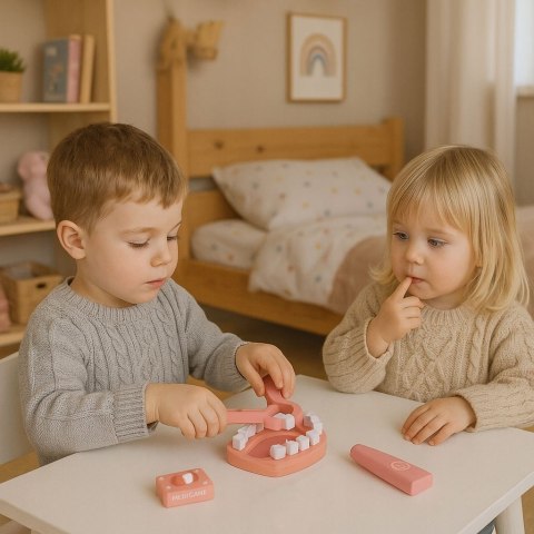 ZESTAW MAŁEGO LEKARZA DO ZABAWY DLA DZIECI DREWNIANY TORBA MEDYCZNA 24 EL. ZESTAW MAŁEGO LEKARZA DO ZABAWY DLA DZIECI DREWNIANY TORBA MEDYCZNA 24 EL.