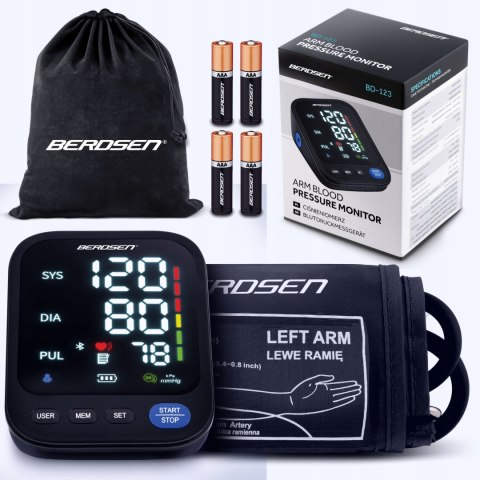 CIŚNIENIOMIERZ NARAMIENNY ELEKTRONICZNY MÓWI PO POLSKU RĘKAW 22-42cm