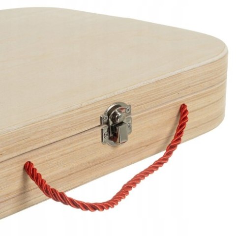 Drewniana Skrzynka Narzędziowa dla Dzieci Zestaw Majsterkowicza Narzędzia