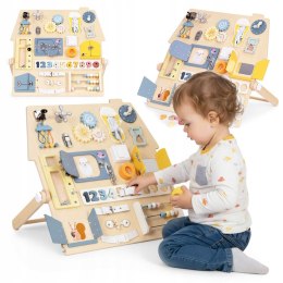 Duża Drewniana Tablica Manipulacyjna Sensoryczna Panel Edukacyjny Jakość