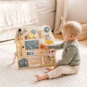 Duża Drewniana Tablica Manipulacyjna Sensoryczna Panel Edukacyjny Jakość