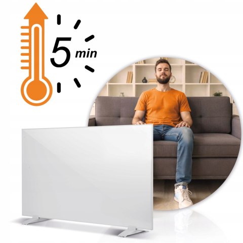 Grzejnik na Podczerwień Promiennik Poczerwieni 600W BERDSEN + Nogi Grzejnik na Podczerwień Promiennik Poczerwieni 600W BERDSEN + Nogi