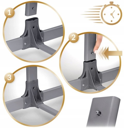 Łóżeczko Dziecięce Składane Turystyczne Niemowlęce Kółka 0-5m 9kg Szare