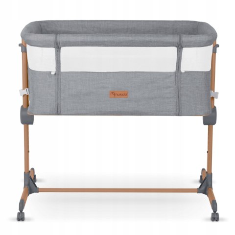 Łóżeczko Dziecięce Składane Turystyczne Niemowlęce Kółka Regulacja 0-5m 9kg