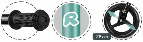 ROWEREK BIEGOWY DLA DZIECI LEKKI KOŁA EVA HAMULEC