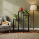 Stojący Kwietnik Stojak na Kwiaty Ozdoby 3 Półki Styl Loft Stojący Kwietnik Stojak na Kwiaty Ozdoby 3 Półki Styl Loft