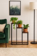 Stojący Kwietnik Stojak na Kwiaty Ozdoby 3 Poziomy Styl Loft