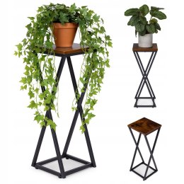 Stojący Kwietnik Stojak na Kwiaty Ozdoby Geometryczny Styl Loft