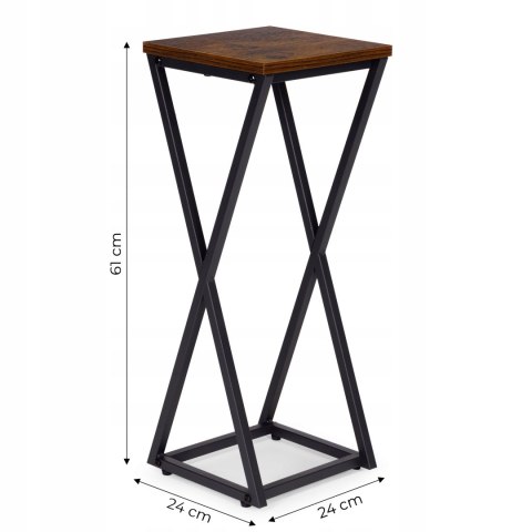 Stojący Kwietnik Stojak na Kwiaty Ozdoby Geometryczny Styl Loft Stojący Kwietnik Stojak na Kwiaty Ozdoby Geometryczny Styl Loft