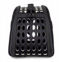TRANSPORTER DLA PSA KOTA TORBA PODRÓŻNA SKŁADANA CZARNA 33x28x43cm TRANSPORTER DLA PSA KOTA TORBA PODRÓŻNA SKŁADANA CZARNA 33x28x43cm