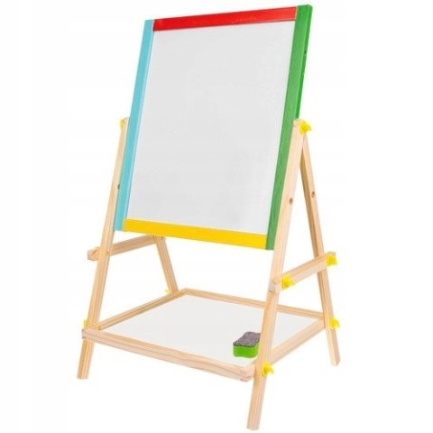 Tablica Magnetyczna Obrotowa Kredowa Dwustronna dla Dzieci Suchościeralna Tablica Magnetyczna Obrotowa Kredowa Dwustronna dla Dzieci Suchościeralna