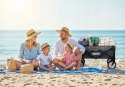 WÓZEK OGRODOWY TRANSPORTOWY TURYSTYCZNY SKŁADANY PLAŻOWY Z SIATKĄ 90kg WÓZEK OGRODOWY TRANSPORTOWY TURYSTYCZNY SKŁADANY PLAŻOWY Z SIATKĄ 90kg