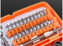 ZESTAW KOMPLET NARZĘDZI BITÓW TORX KLUCZY NASADOWYCH 5-14mm 38 ELEMENTÓW
