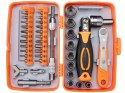ZESTAW KOMPLET NARZĘDZI BITÓW TORX KLUCZY NASADOWYCH 5-14mm 38 ELEMENTÓW