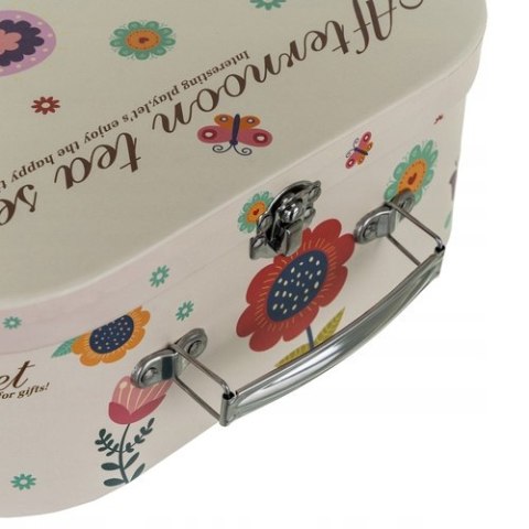 Zestaw do Herbaty dla Dzieci Serwis Kawowy Filiżanki Kawy + Walizka Prezent