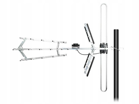 ANTENA KIERUNKOWA TV NAZIEMNEJ COMBO DVB-T2 LTE FULL HD ULTRA HD 4K