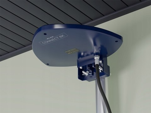 ANTENA ZEWNĘTRZNA AKTYWNA DVB-T2 FULL HD TV 4K 8K FILTR GSM UHF ZASILACZ 1M