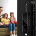 DEKODER TUNER TV DVB-T2 HEVC H.265 FULL HD MINI STICK PILOT ZESTAW HDMI USB