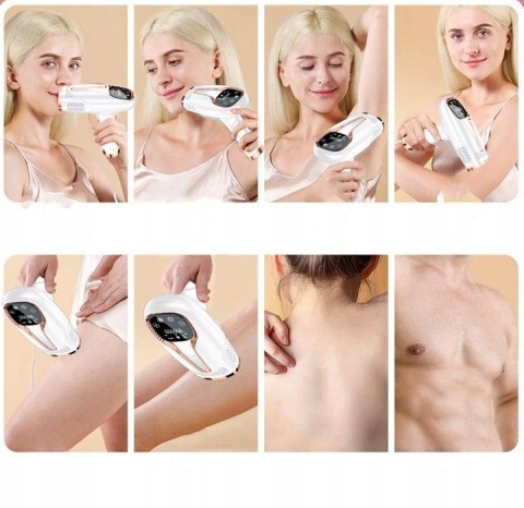 DEPILATOR LASEROWY IPL DO WŁOSÓW CIAŁA BIKINI NÓG DEPILACJA BEZBOLESNY