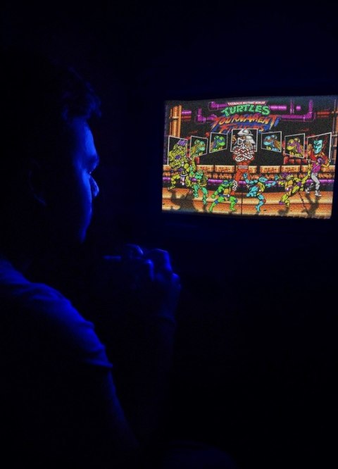 GRA TELEWIZYJNA TV MINI RETRO KONSOLA HDMI BEZPRZEWODOWA 2xPAD 22073 GIER