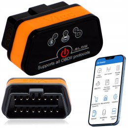 INTERFEJS DIAGNOSTYCZNY OBD2 BLUETOOTH TESTER ANDROID iOS WINDOWS POLSKI