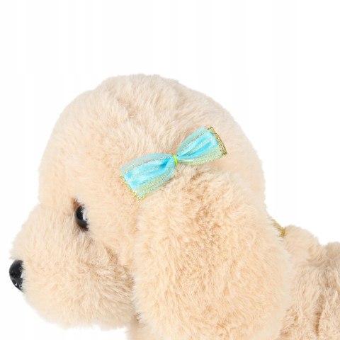 Interaktywny Piesek Pudel na Smyczy Chodzi Szczeka Rusza Ogonem