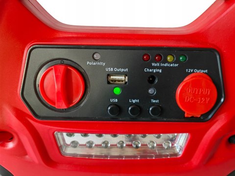 JUMP STARTER BOOSTER POWERBANK KOMPRESOR SAMOCHODOWY POMPKA 12V 20000Ah 5w1