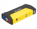 JUMP STARTER ROZRUCH BOOSTER POWERBANK LATARKA MŁOTEK KABLE ZESTAW 12800mAh