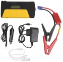 JUMP STARTER ROZRUCH BOOSTER POWERBANK LATARKA MŁOTEK KABLE ZESTAW 12800mAh