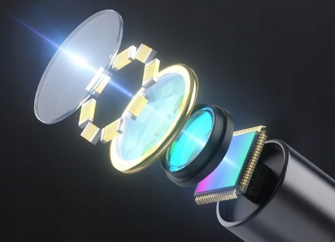 KAMERA INSPEKCYJNA WARSZTATOWA ENDOSKOP 5M FULL HD LCD do RUR SILNIKA LED