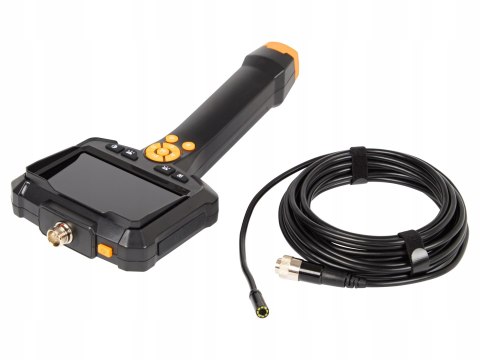 KAMERA INSPEKCYJNA WARSZTATOWA ENDOSKOP 5M FULL HD LCD do RUR SILNIKA LED