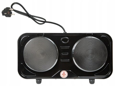 KUCHENKA ELEKTRYCZNA DWUPALNIKOWA 2000w PŁYTA GRZEWCZA NA PRĄD TURYSTYCZNA