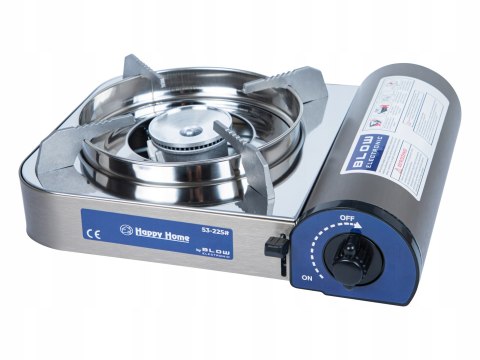 KUCHENKA TURYSTYCZNA GAZOWA NA KARTUSZ KEMPINGOWA TURBO WALIZKA MOC 2,9kW