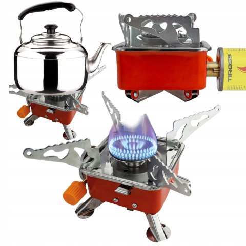 MINI KUCHENKA TURYSTYCZNA GAZOWA NA KARTUSZ TS-700 KEMPING POLOWA PRZENOŚNA