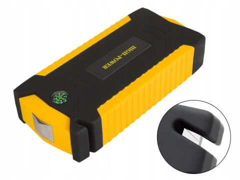 MOCNY JUMP STARTER ROZRUCH BOOSTER POWERBANK 12V ZESTAW 16800mAh