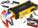 MOCNY JUMP STARTER ROZRUCH BOOSTER POWERBANK 12V ZESTAW 16800mAh