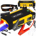 MOCNY JUMP STARTER ROZRUCH BOOSTER POWERBANK 12V ZESTAW 16800mAh